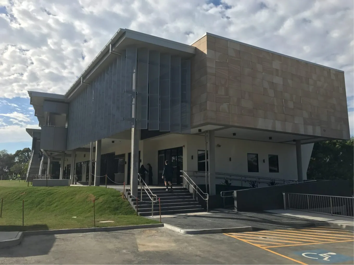 an office building